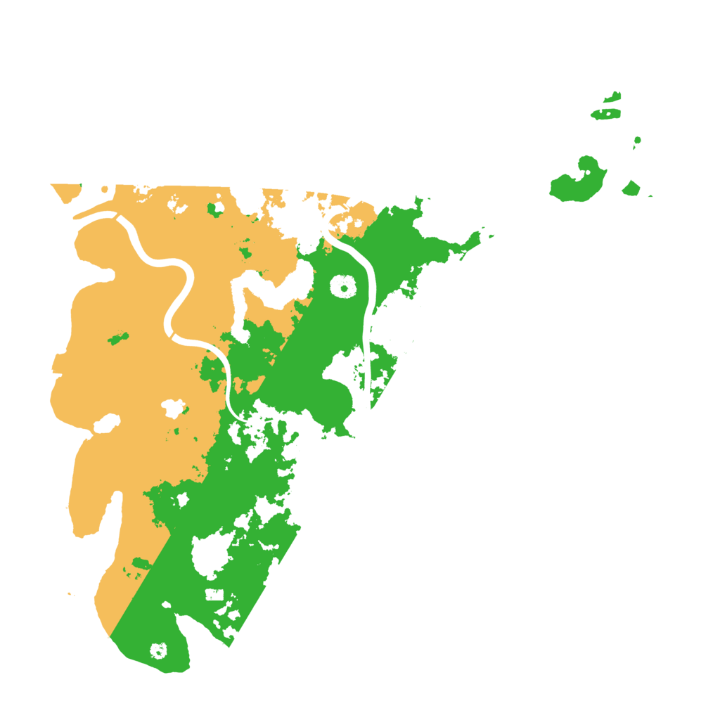 Biome Rust Map: Procedural Map, Size: 4250, Seed: 640683138