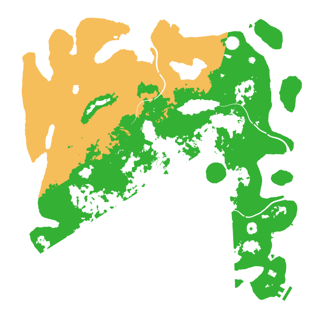 Biome Rust Map: Procedural Map, Size: 4250, Seed: 2098588655