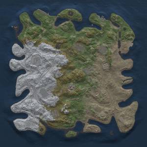 Thumbnail Rust Map: Procedural Map, Size: 4250, Seed: 277040048, 18 Monuments