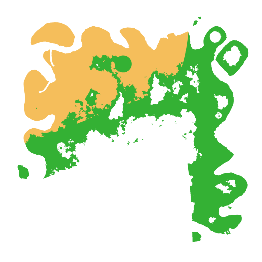 Biome Rust Map: Procedural Map, Size: 4096, Seed: 392547905