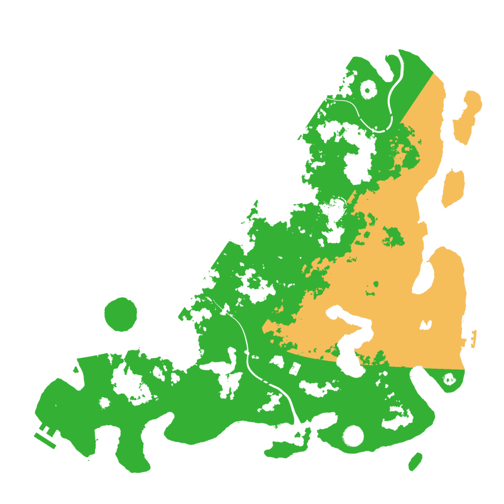 Biome Rust Map: Procedural Map, Size: 4250, Seed: 1836168951