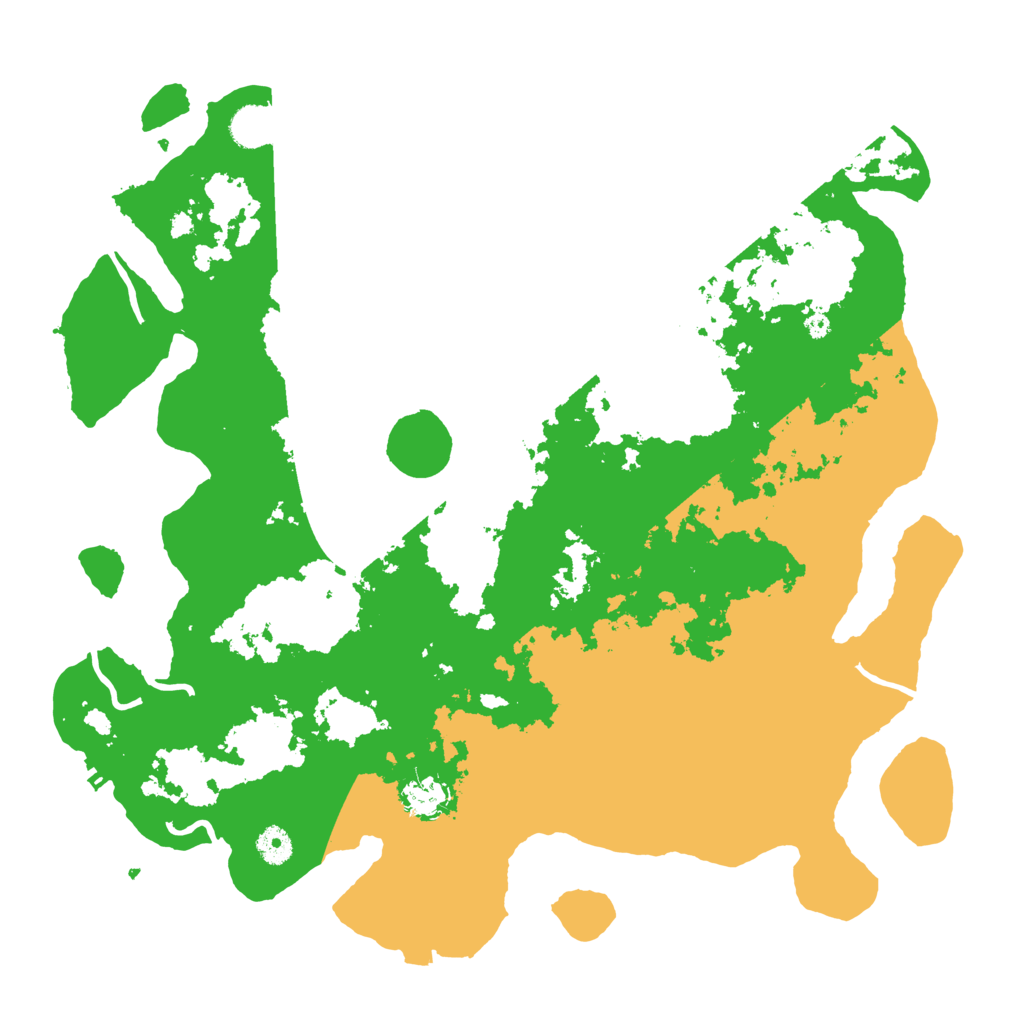 Biome Rust Map: Procedural Map, Size: 4250, Seed: 301657041