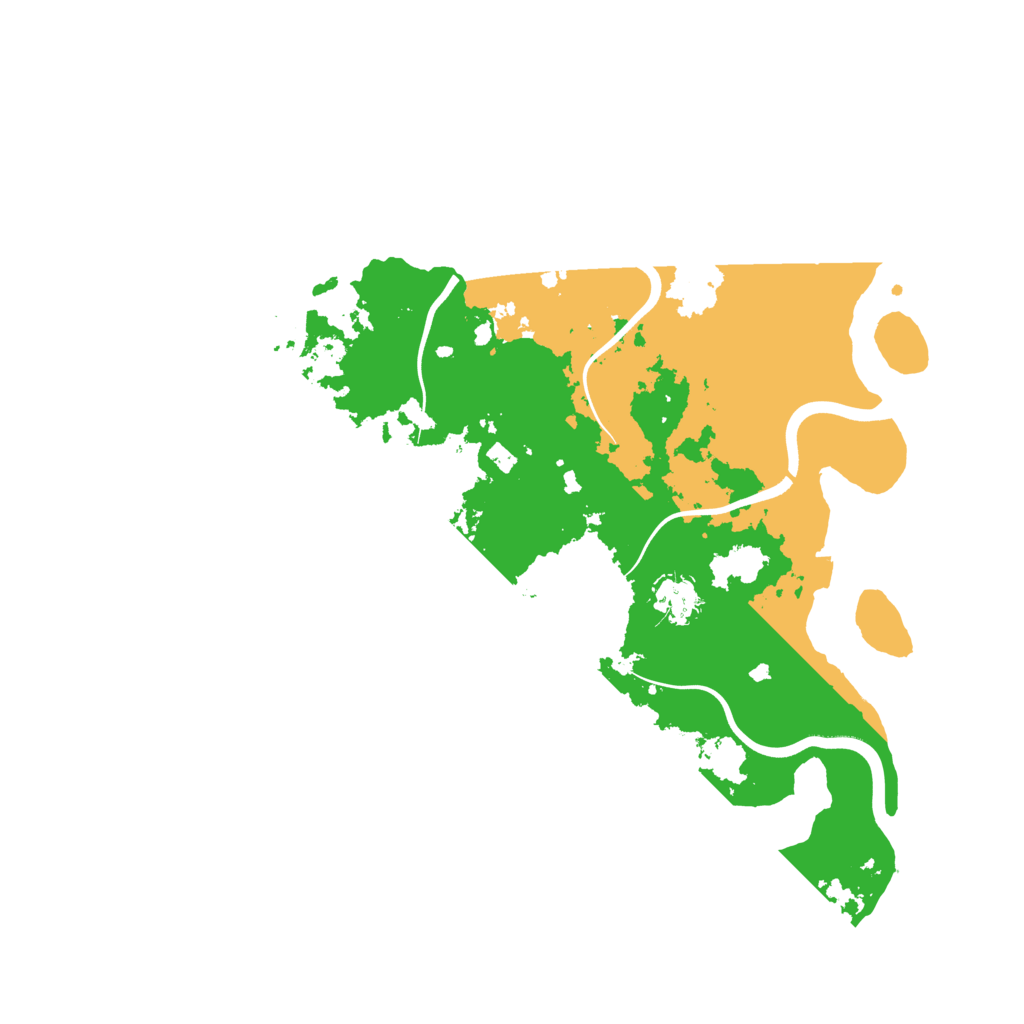 Biome Rust Map: Procedural Map, Size: 3750, Seed: 926211255