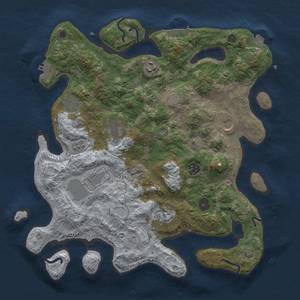 Thumbnail Rust Map: Procedural Map, Size: 3750, Seed: 926211255, 16 Monuments