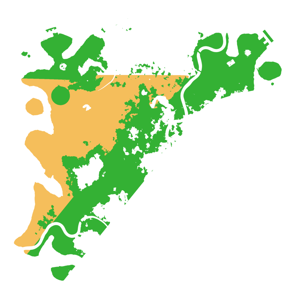 Biome Rust Map: Procedural Map, Size: 4250, Seed: 1077607160