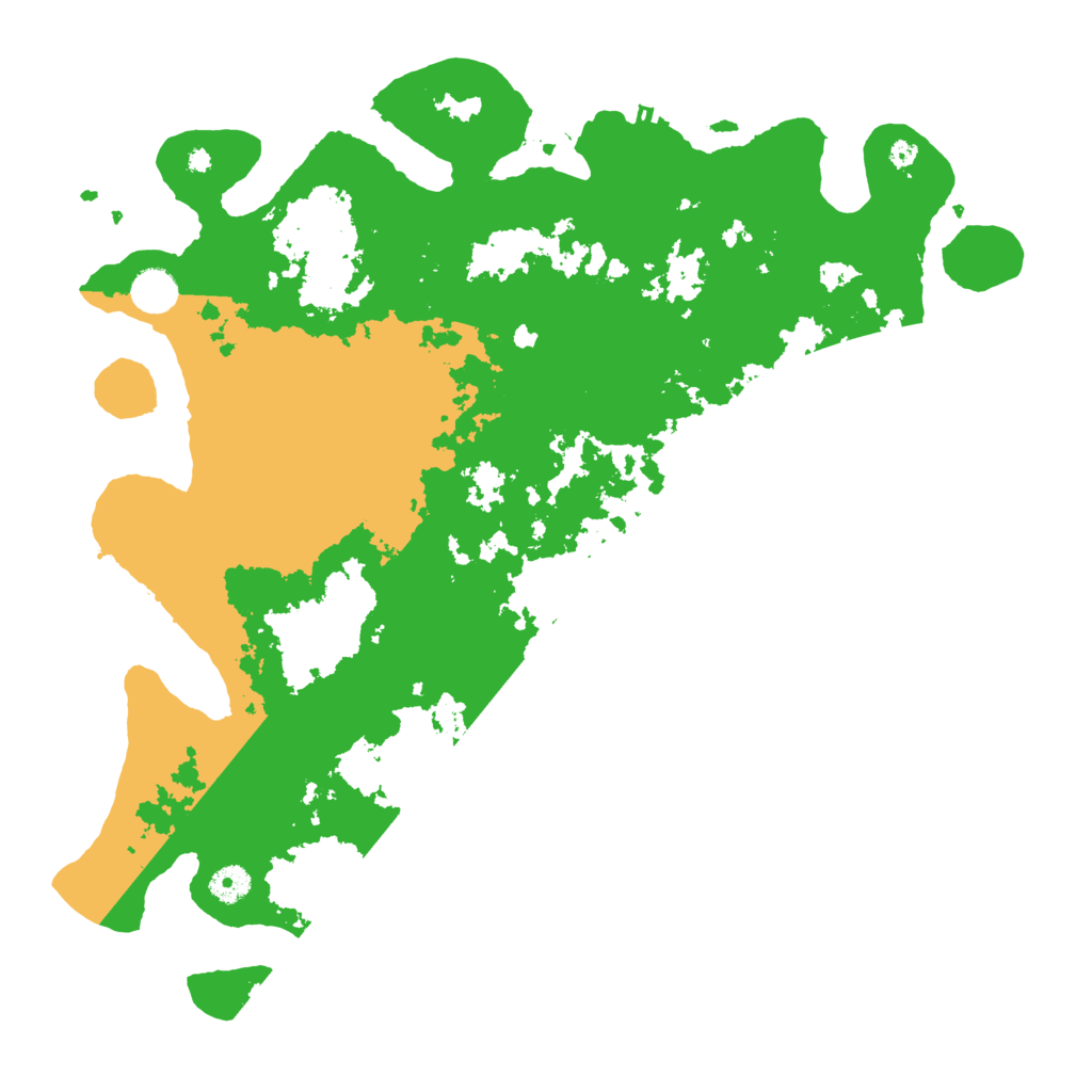 Biome Rust Map: Procedural Map, Size: 4250, Seed: 1077607160