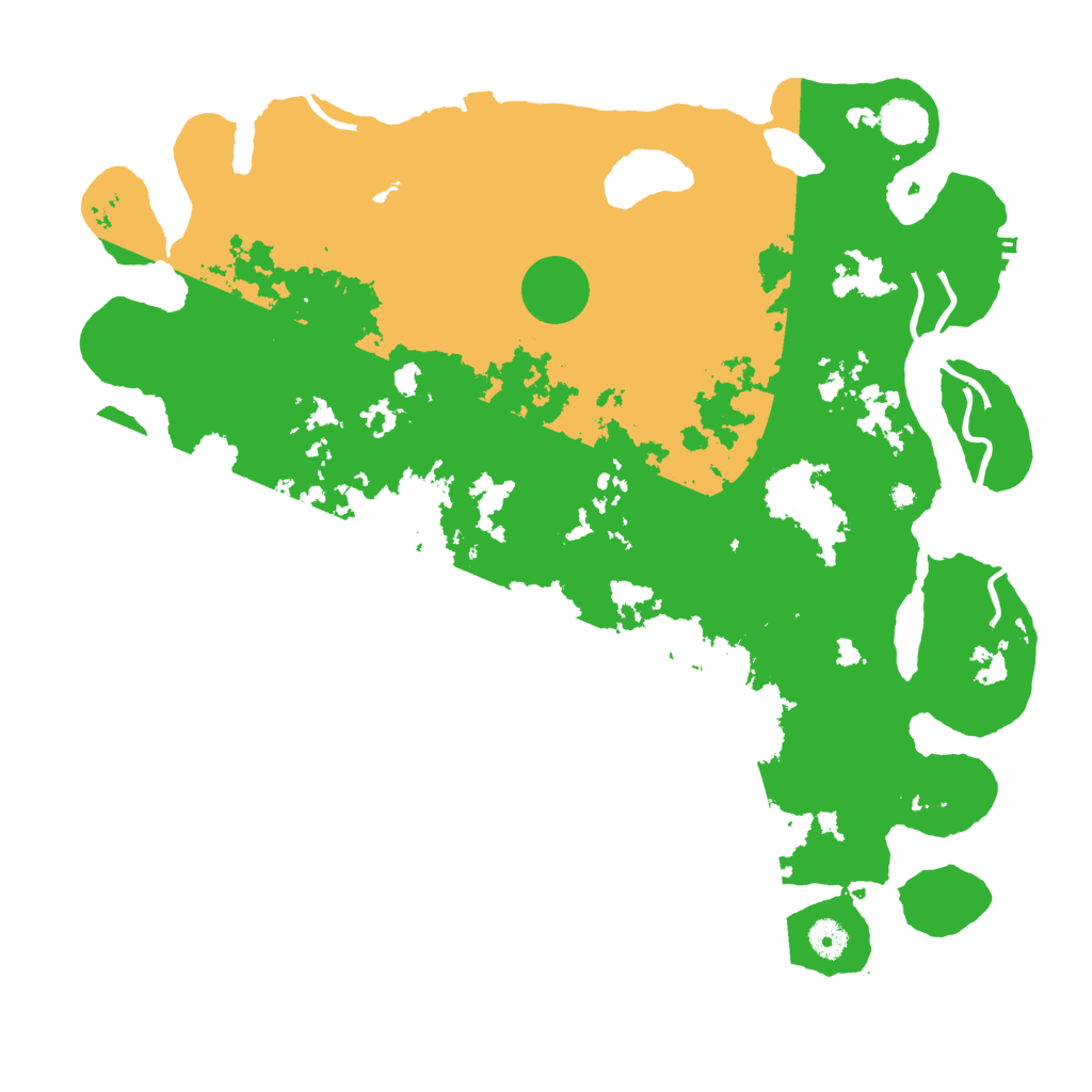 Biome Rust Map: Procedural Map, Size: 4250, Seed: 289598542