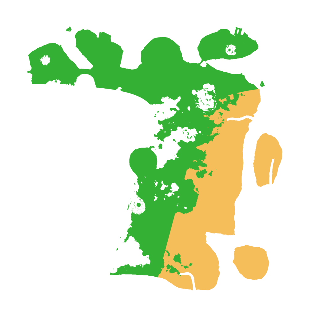 Biome Rust Map: Procedural Map, Size: 3000, Seed: 8758758