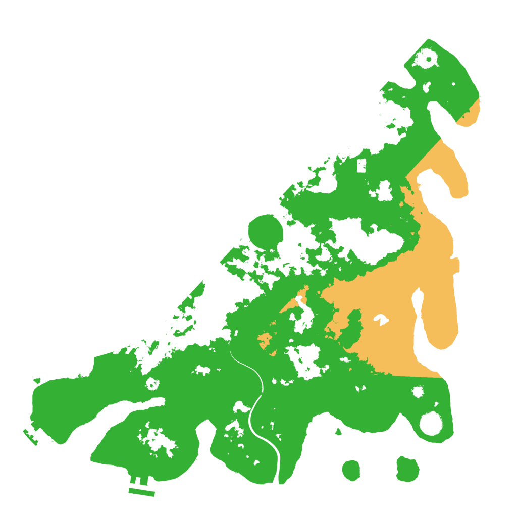 Biome Rust Map: Procedural Map, Size: 4000, Seed: 642200120