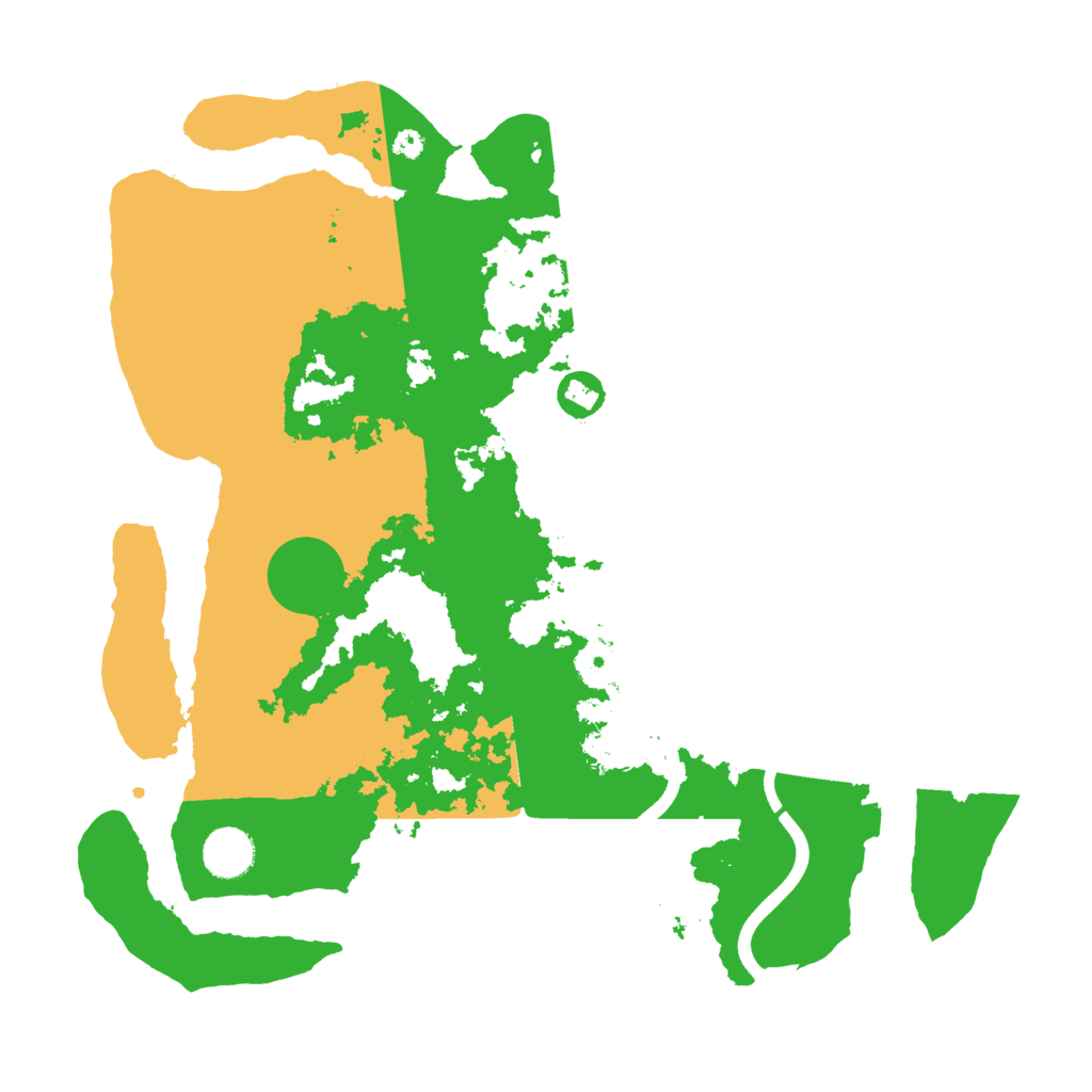 Biome Rust Map: Procedural Map, Size: 3750, Seed: 729703525