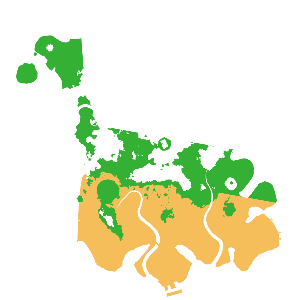 Biome Rust Map: Procedural Map, Size: 3750, Seed: 471649709