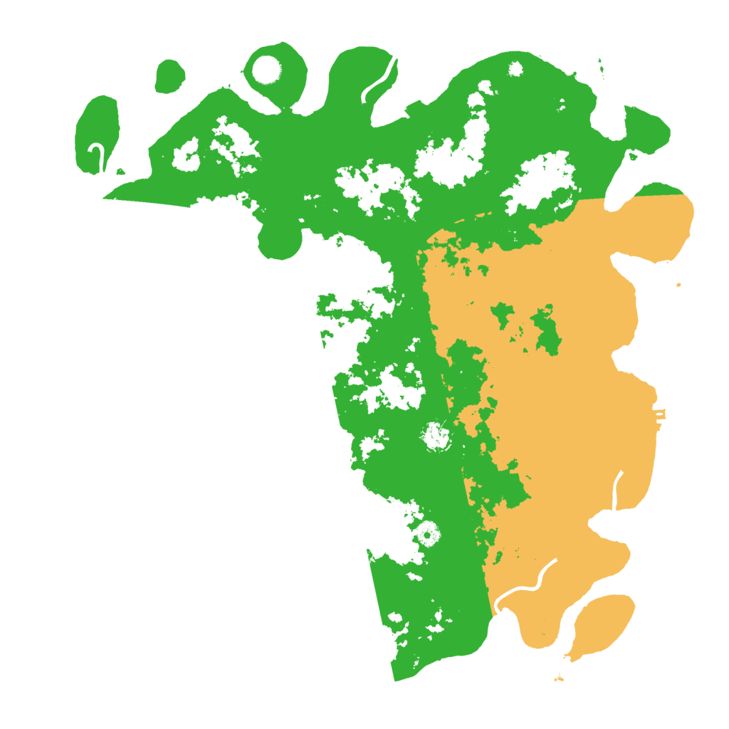 Biome Rust Map: Procedural Map, Size: 4500, Seed: 1964006956