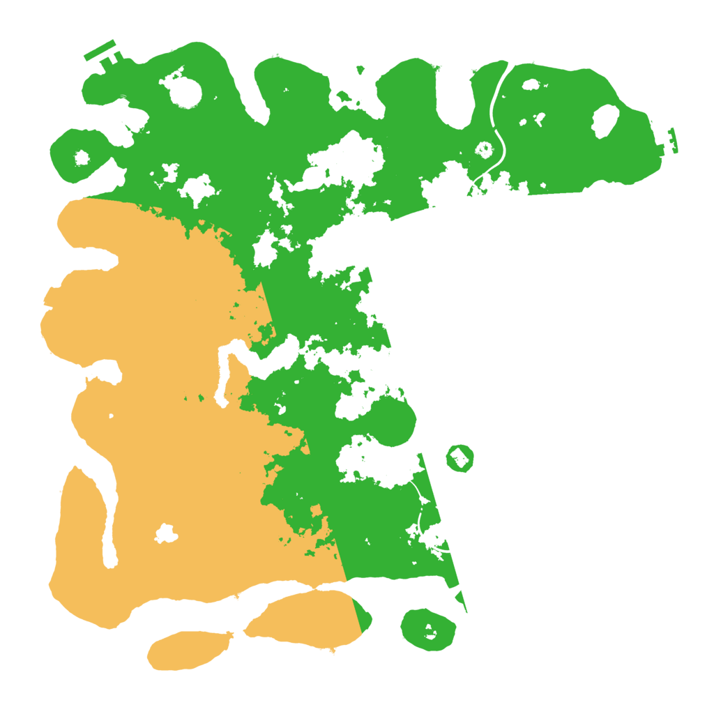 Biome Rust Map: Procedural Map, Size: 4250, Seed: 872666793