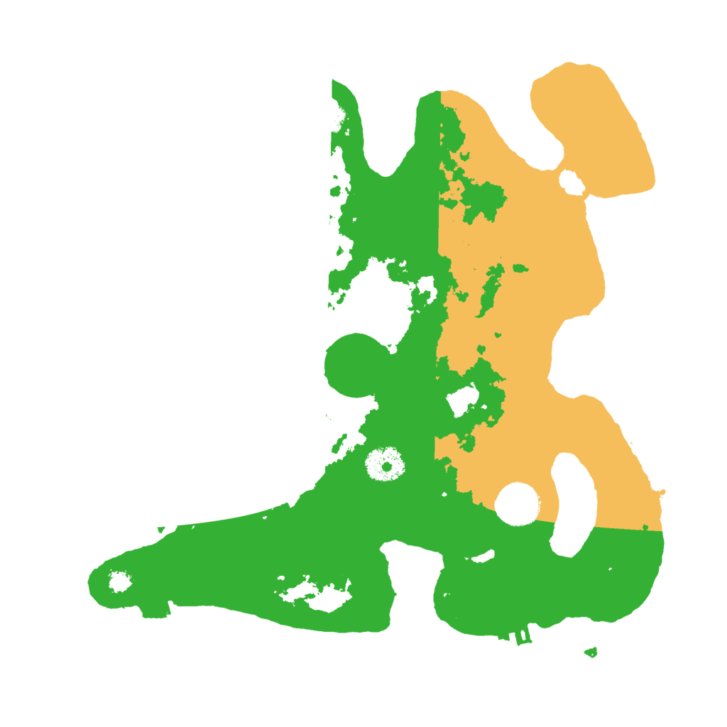 Biome Rust Map: Procedural Map, Size: 3000, Seed: 1587