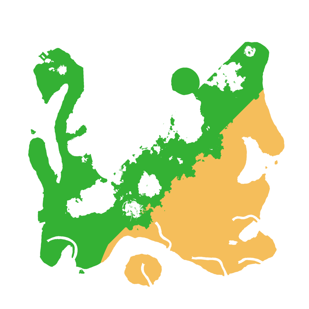 Biome Rust Map: Procedural Map, Size: 3000, Seed: 773084257
