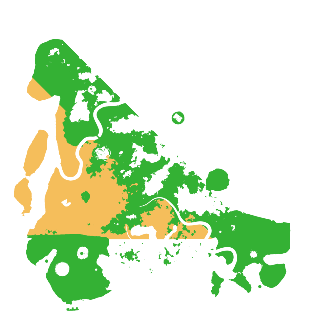 Biome Rust Map: Procedural Map, Size: 4000, Seed: 1492233484