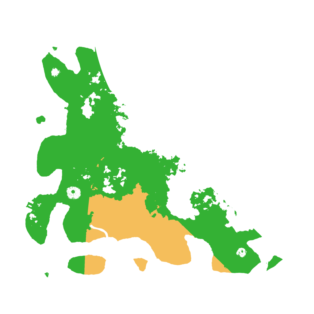Biome Rust Map: Procedural Map, Size: 3500, Seed: 865969916