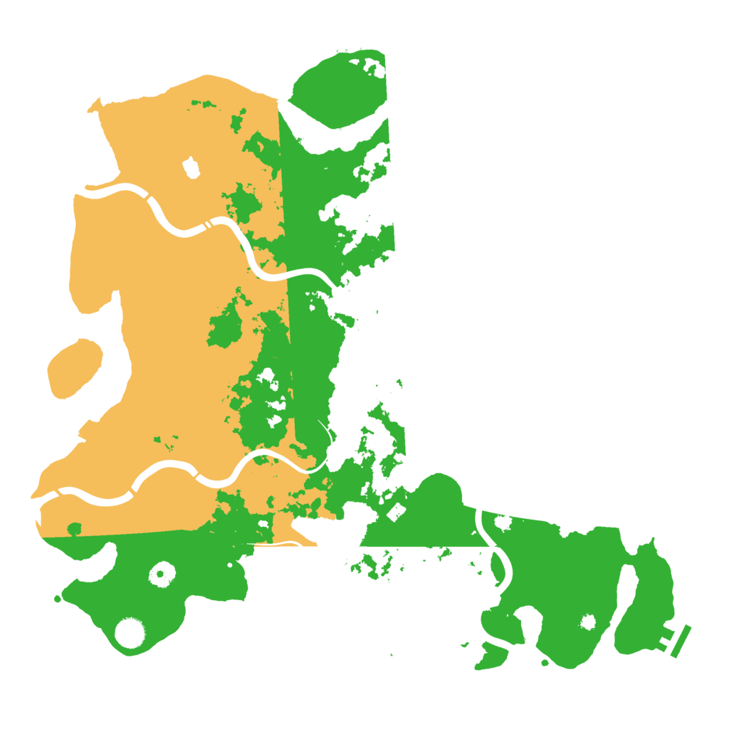 Biome Rust Map: Procedural Map, Size: 4250, Seed: 579291301