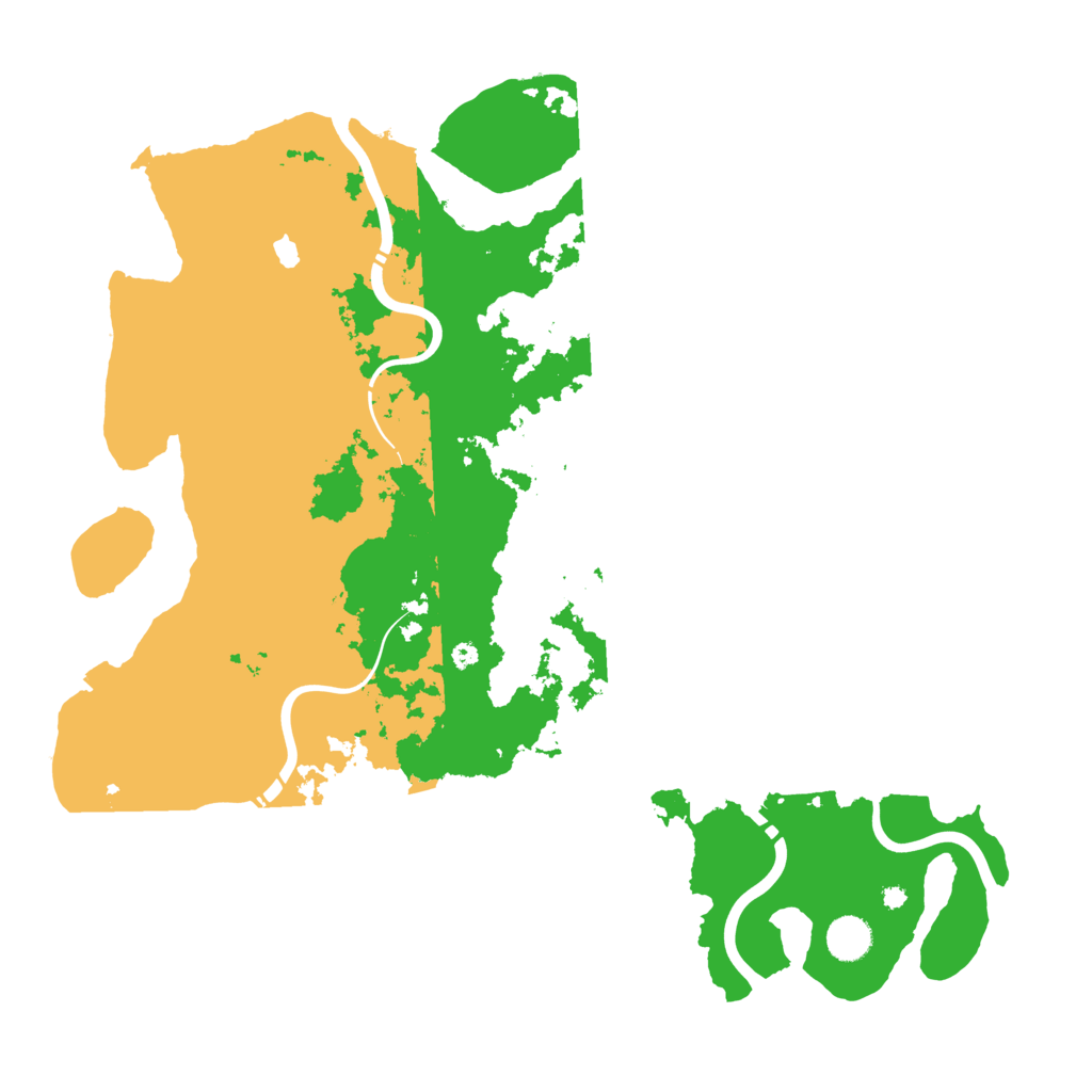 Biome Rust Map: Procedural Map, Size: 4250, Seed: 579291301