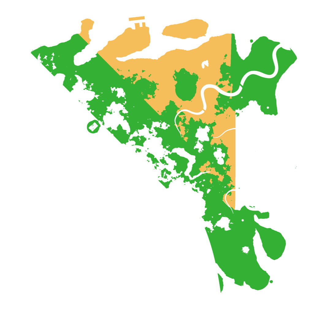 Biome Rust Map: Procedural Map, Size: 4000, Seed: 1450534518