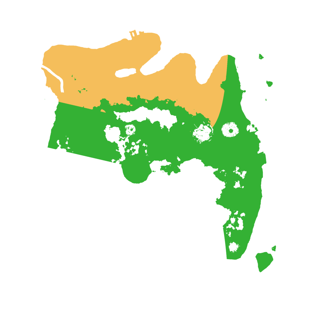 Biome Rust Map: Procedural Map, Size: 3000, Seed: 1532360784