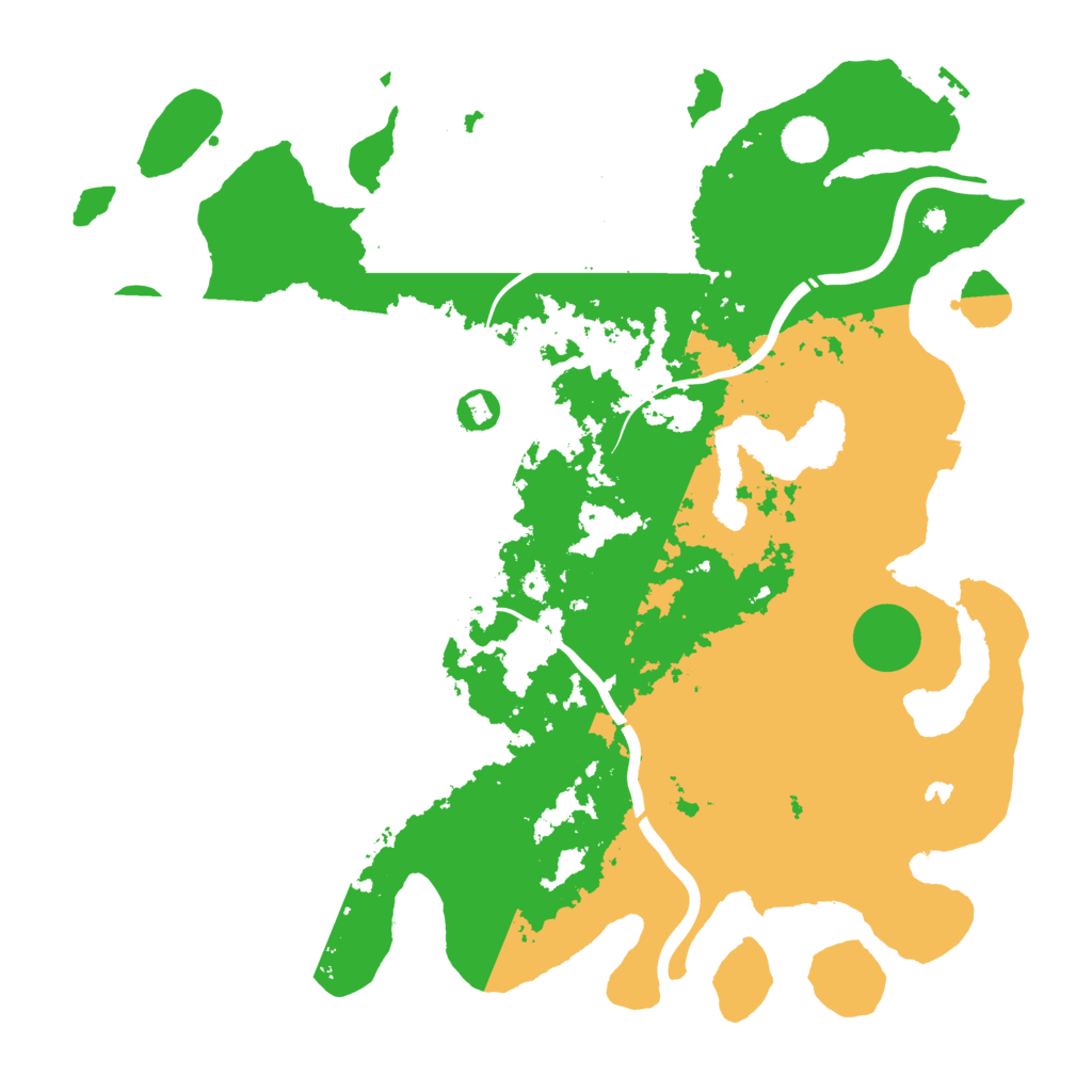 Biome Rust Map: Procedural Map, Size: 4250, Seed: 887992051