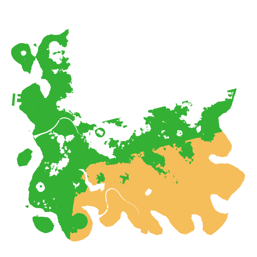 Biome Rust Map: Procedural Map, Size: 4250, Seed: 25235548