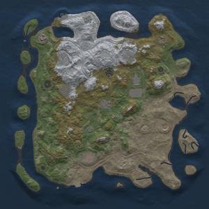 Thumbnail Rust Map: Procedural Map, Size: 4250, Seed: 589848129, 18 Monuments