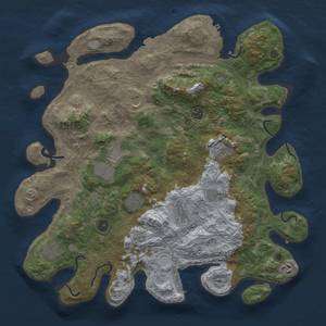 Thumbnail Rust Map: Procedural Map, Size: 4250, Seed: 3215, 18 Monuments