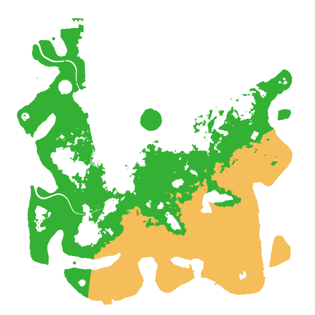 Biome Rust Map: Procedural Map, Size: 4000, Seed: 42637