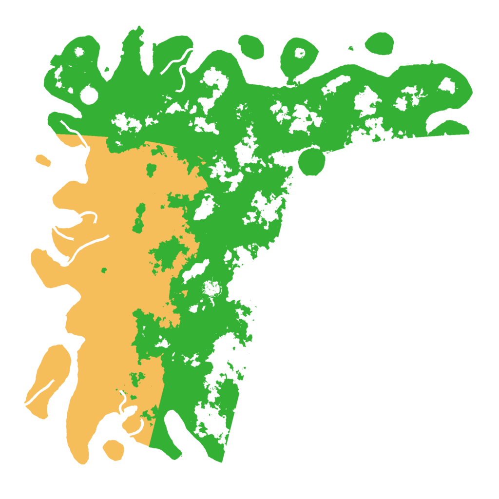 Biome Rust Map: Procedural Map, Size: 5000, Seed: 1761652332