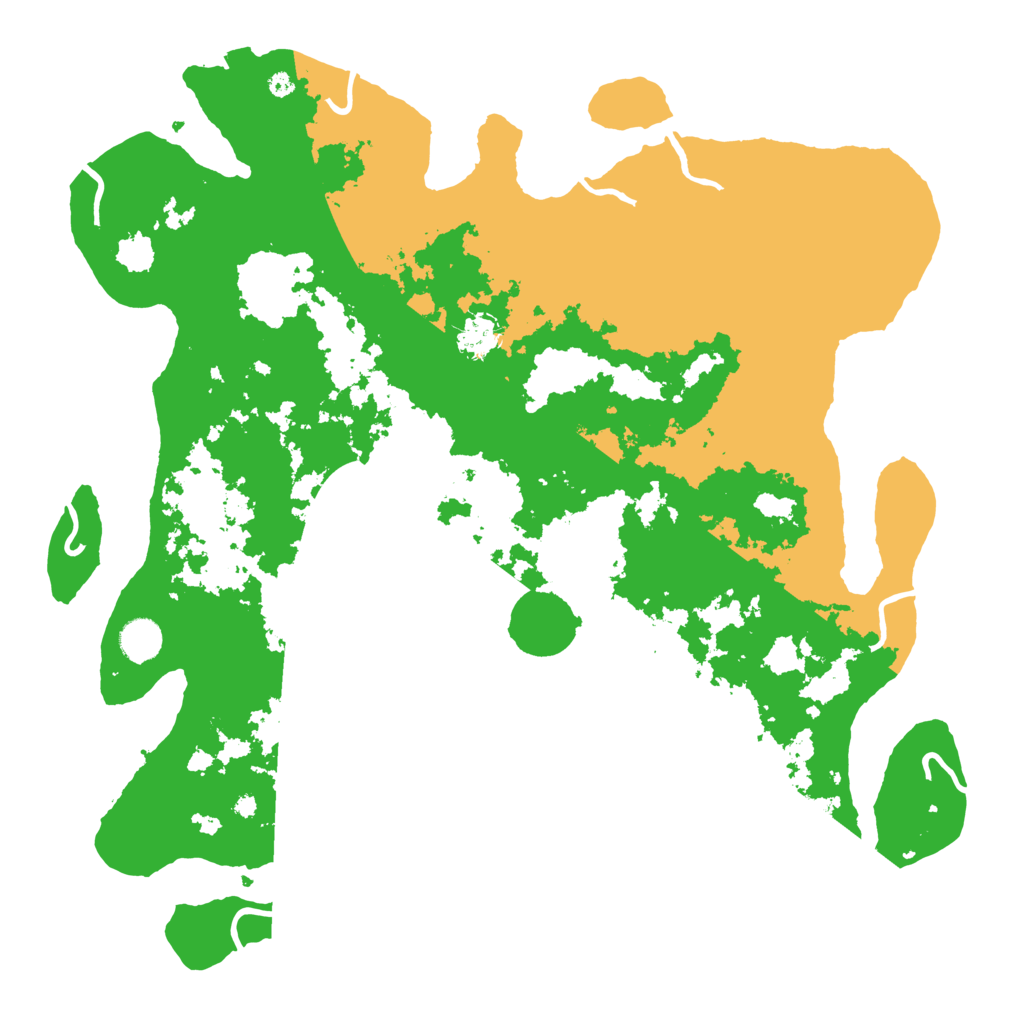 Biome Rust Map: Procedural Map, Size: 4250, Seed: 139645525