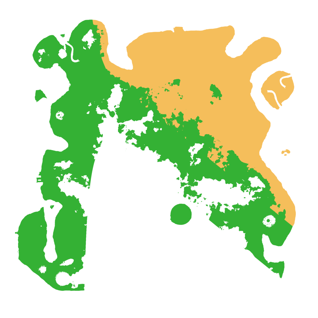 Biome Rust Map: Procedural Map, Size: 4000, Seed: 240823