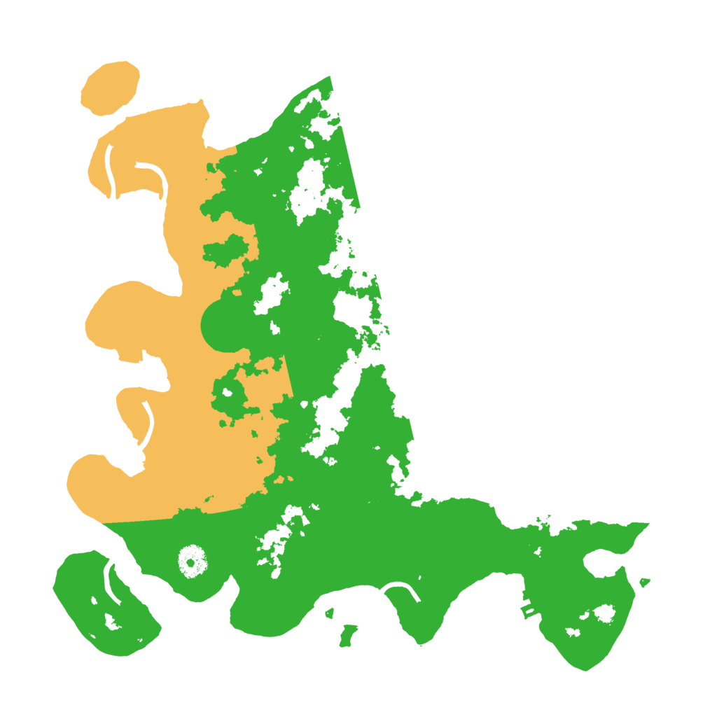 Biome Rust Map: Procedural Map, Size: 3500, Seed: 12356