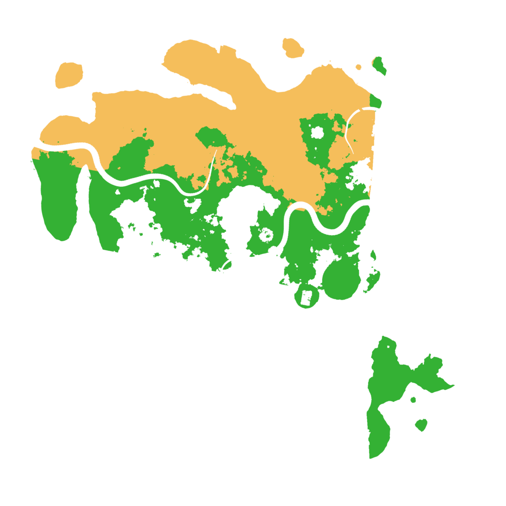 Biome Rust Map: Procedural Map, Size: 3630, Seed: 6738