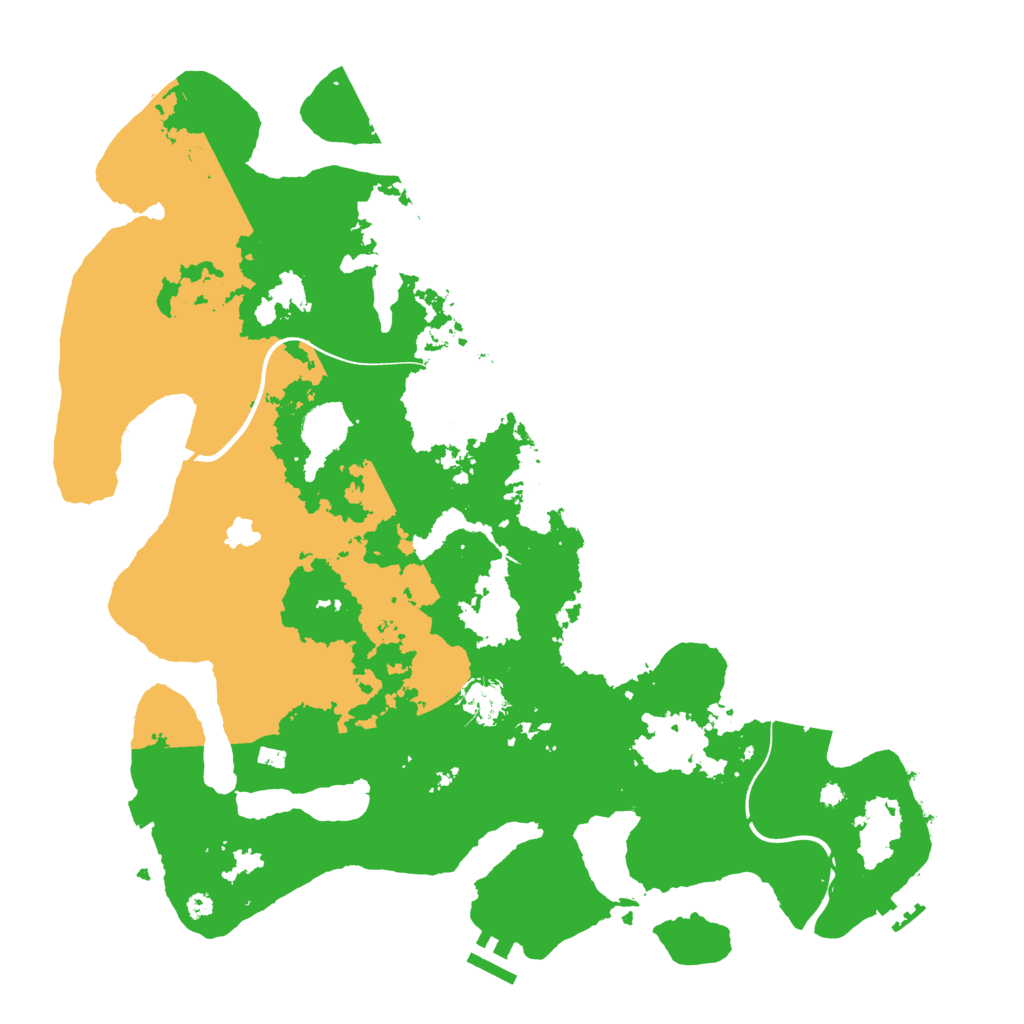 Biome Rust Map: Procedural Map, Size: 4000, Seed: 1552125035