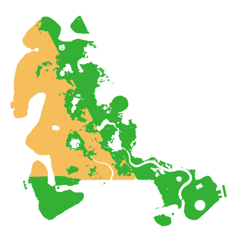 Biome Rust Map: Procedural Map, Size: 4000, Seed: 1552125035