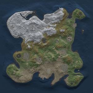 Thumbnail Rust Map: Procedural Map, Size: 3200, Seed: 541989239, 15 Monuments