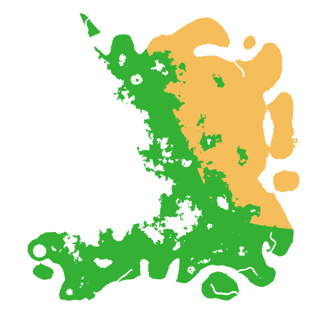 Biome Rust Map: Procedural Map, Size: 4300, Seed: 31566788