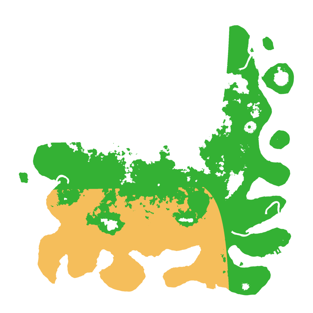 Biome Rust Map: Procedural Map, Size: 4000, Seed: 60189913