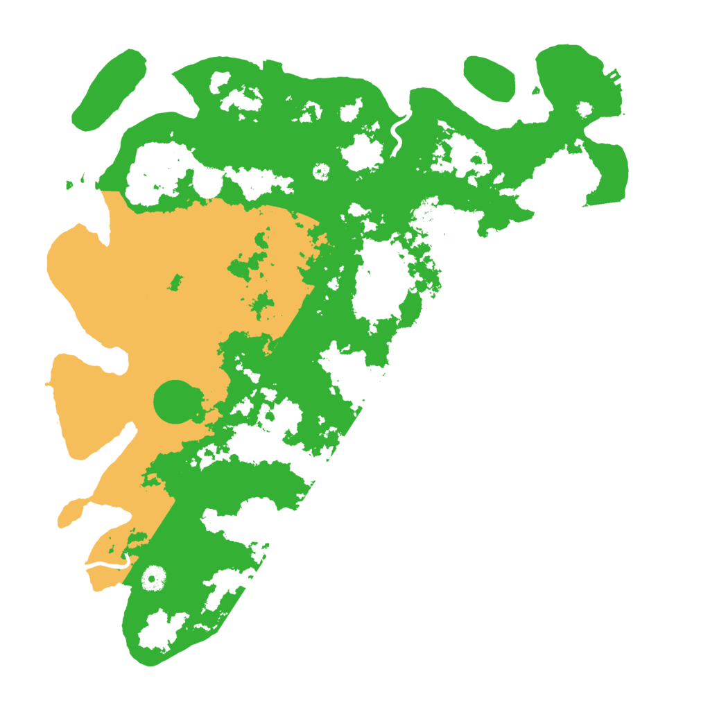 Biome Rust Map: Procedural Map, Size: 4250, Seed: 2097897656