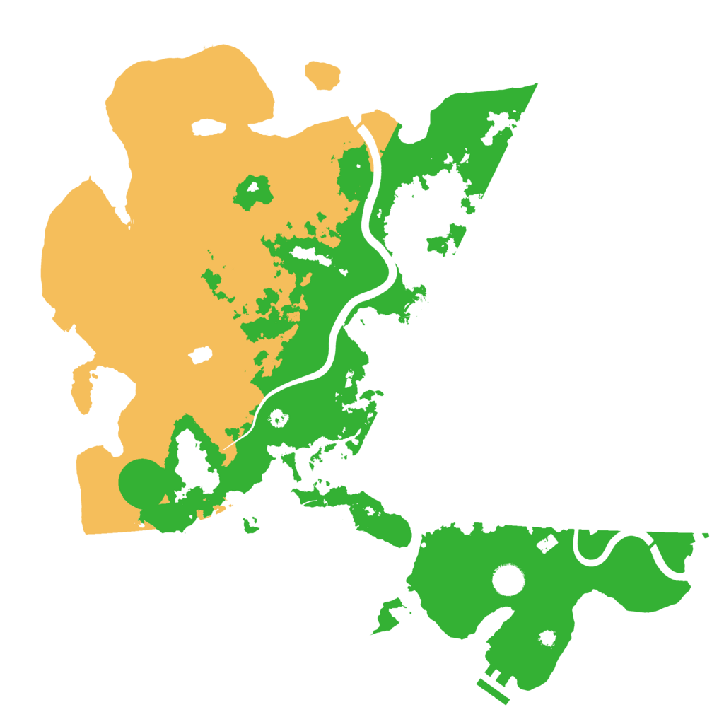 Biome Rust Map: Procedural Map, Size: 4000, Seed: 217581064