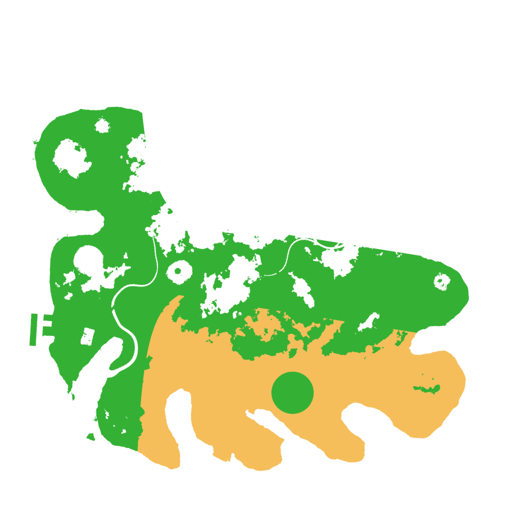 Biome Rust Map: Procedural Map, Size: 3209, Seed: 722994031