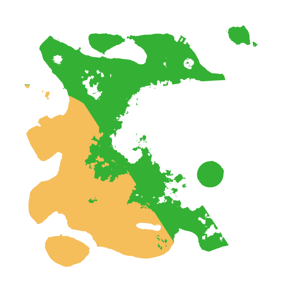 Biome Rust Map: Procedural Map, Size: 3000, Seed: 1997517743
