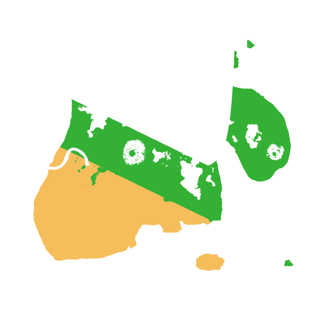 Biome Rust Map: Procedural Map, Size: 2000, Seed: 1369024888