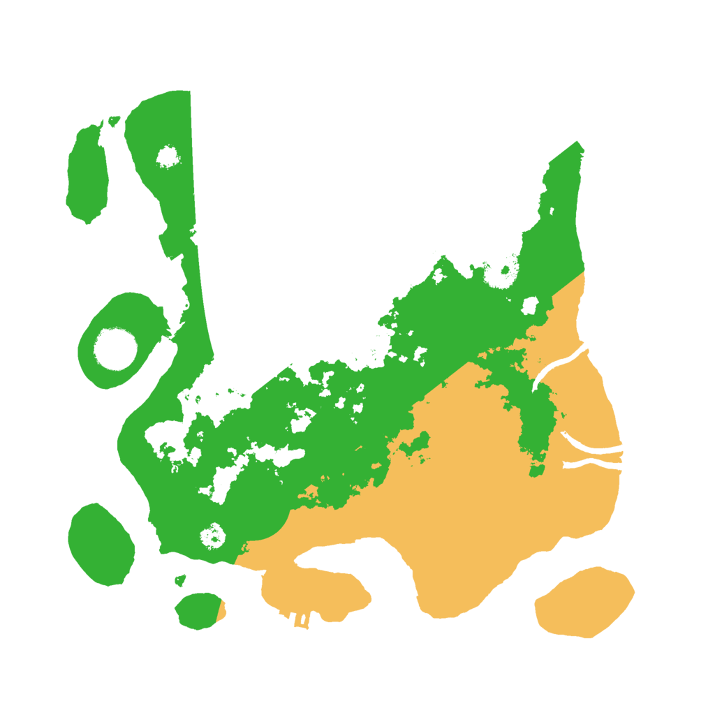 Biome Rust Map: Procedural Map, Size: 3000, Seed: 645724