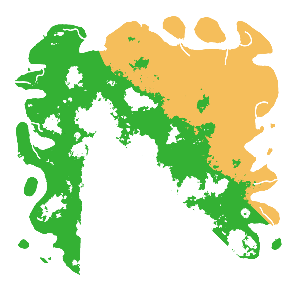 Biome Rust Map: Procedural Map, Size: 4800, Seed: 327495228