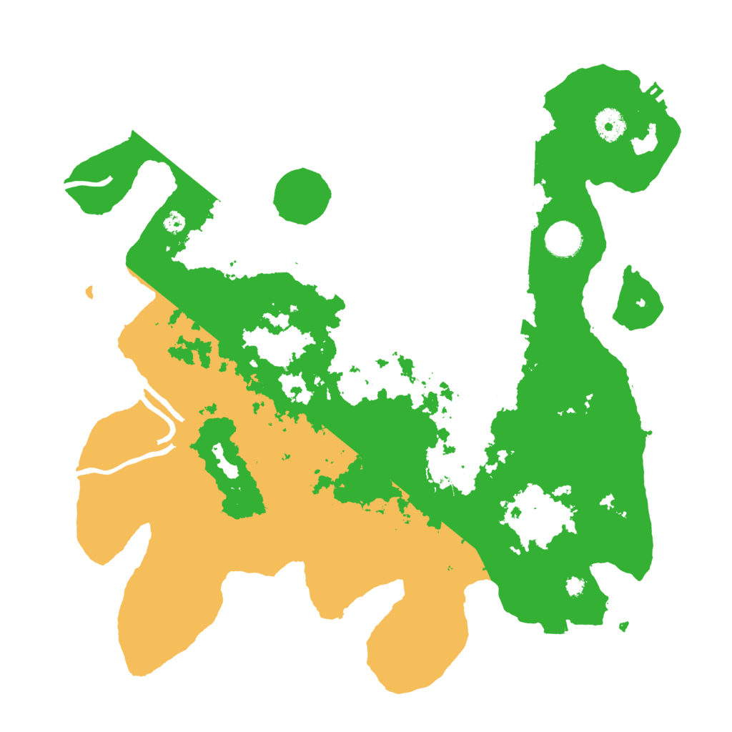 Biome Rust Map: Procedural Map, Size: 3550, Seed: 33055390