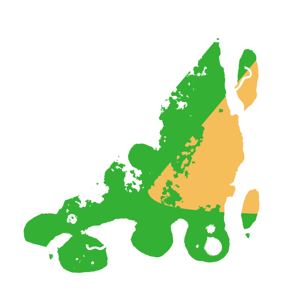 Biome Rust Map: Procedural Map, Size: 3000, Seed: 1881432403