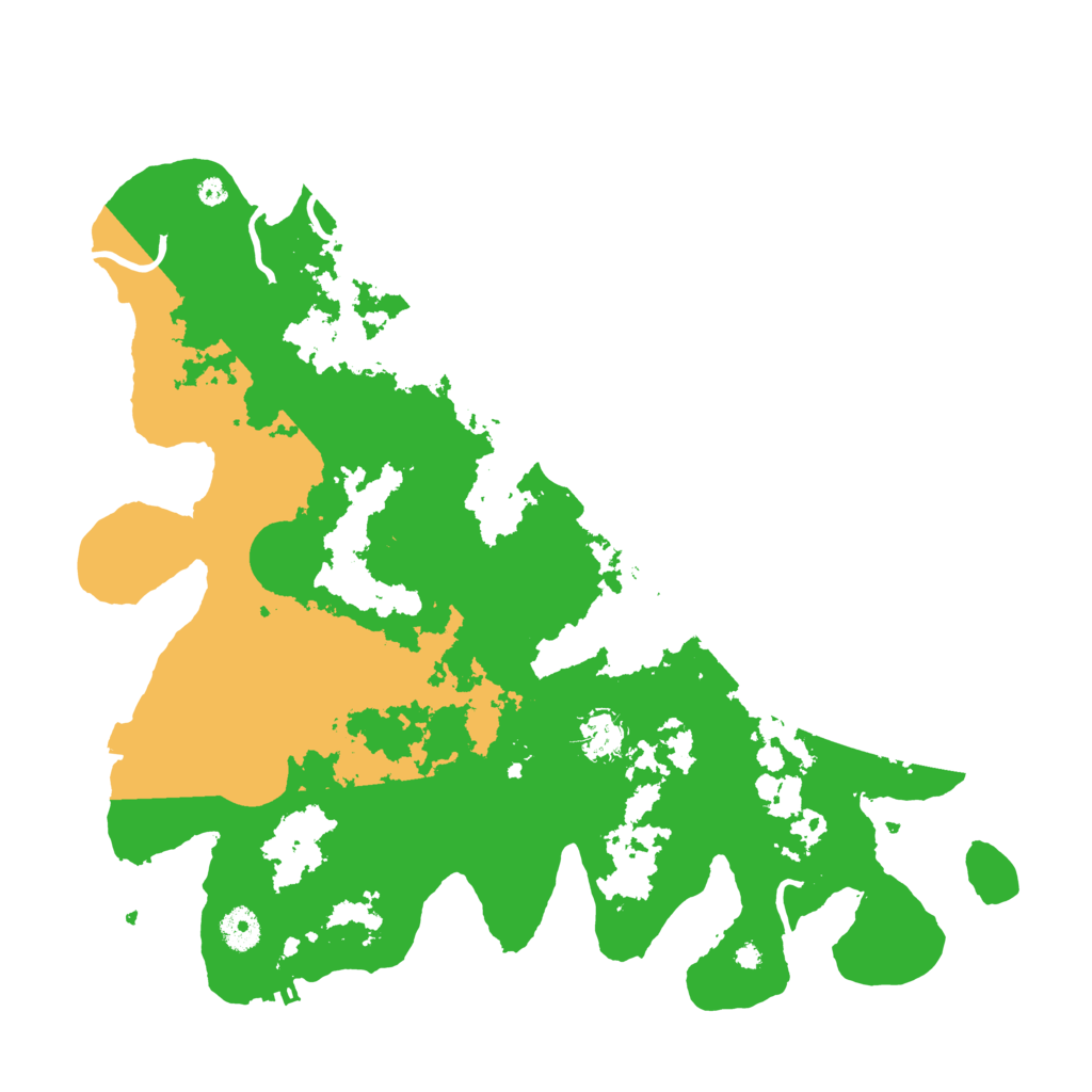 Biome Rust Map: Procedural Map, Size: 4000, Seed: 2091620090